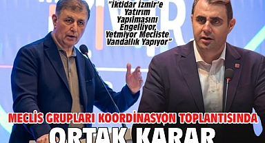 Meclis Grupları Koordinasyon Toplantısında Ortak Karar!
