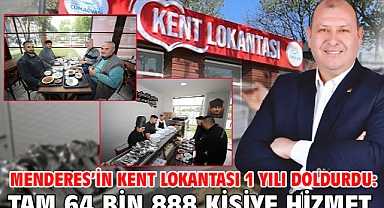 Menderes’in Kent Lokantası 1 Yılı Doldurdu: Tam 64 bin 888 Kişiye Hizmet