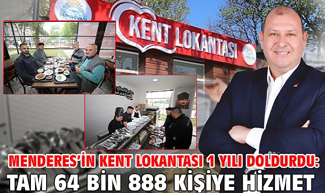 Menderes’in Kent Lokantası 1 Yılı Doldurdu: Tam 64 bin 888 Kişiye Hizmet