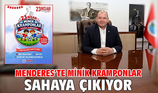 Menderes’te Minik Kramponlar Sahaya Çıkıyor