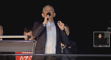 Özgür Özel, Ataşehir'de konuştu