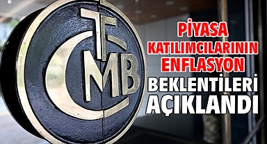 Piyasa katılımcılarının enflasyon beklentileri açıklandı