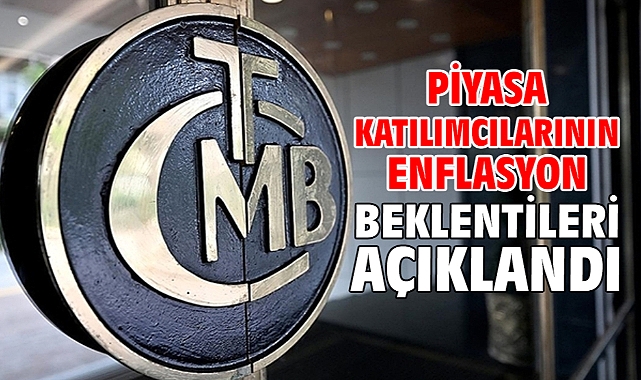 Piyasa katılımcılarının enflasyon beklentileri açıklandı