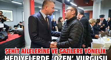Şehit ailelerine ve gazilere yönelik hediyelerde ‘özen’ vurgusu