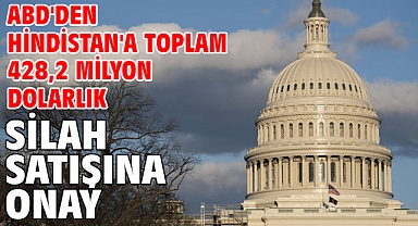 ABD'den Hindistan'a toplam 428,2 milyon dolarlık silah satışına onay