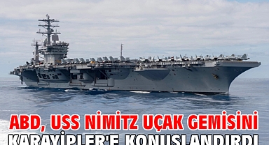 ABD, USS Nimitz uçak gemisini Karayipler'e konuşlandırdı