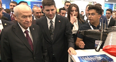 Bahçeli, TEKNOCAK Festivali’ni ziyaret etti