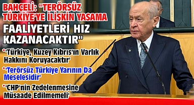 Bahçeli: 