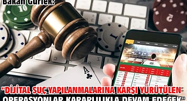 Bakan Gürlek: