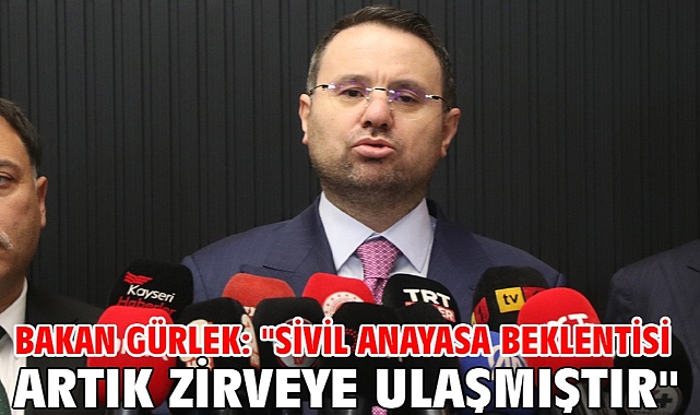 Bakan Gürlek: 