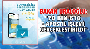 Bakan Uraloğlu: 