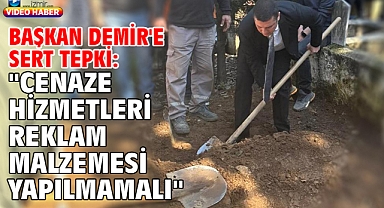Başkan Demir'e sert tepki: 