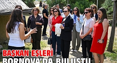 Başkan eşleri Bornova’da buluştu 