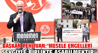 Başkan Pehlivan: 