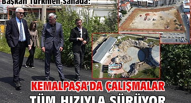 Başkan Türkmen Sahada: Kemalpaşa’da Çalışmalar Tüm Hızıyla Sürüyor