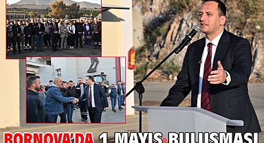 Bornova'da 1 Mayıs buluşması
