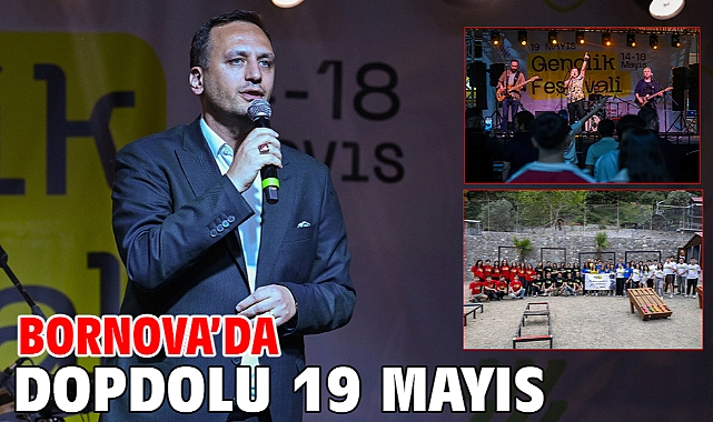 Bornova’da dopdolu 19 Mayıs