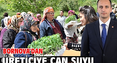 Bornova’dan üreticiye can suyu