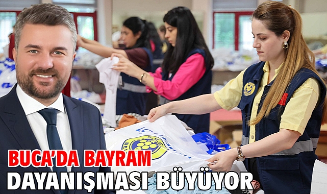 Buca'da bayram dayanışması büyüyor
