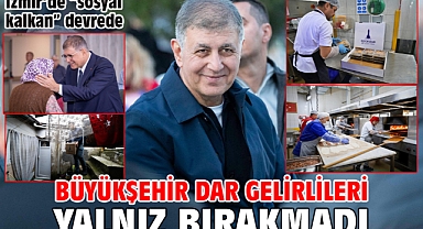 Büyükşehir dar gelirlileri yalnız bırakmadı