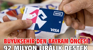 Büyükşehir’den bayram öncesi 92 milyon liralık destek
