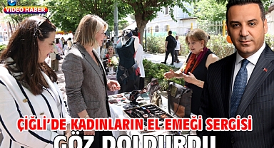 Çiğli’de Kadınların El Emeği Sergisi Göz Doldurdu