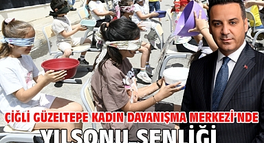 Çiğli Güzeltepe Kadın Dayanışma Merkezi’nde Yılsonu Şenliği