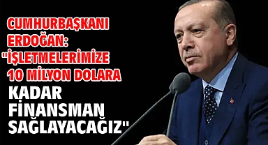 Cumhurbaşkanı Erdoğan: 