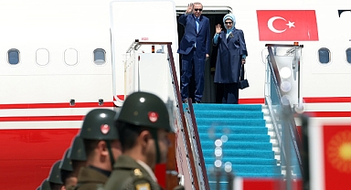Cumhurbaşkanı Erdoğan, Kazakistan'a gitti