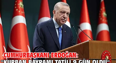Cumhurbaşkanı Erdoğan: 
