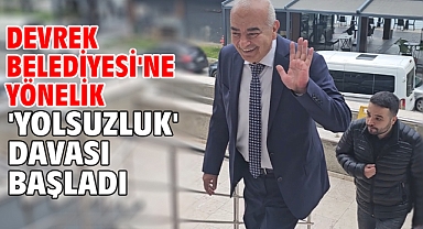 Devrek Belediyesi'ne yönelik 'yolsuzluk' davası başladı