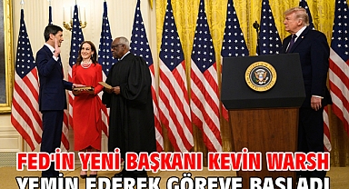 Fed'in yeni başkanı Kevin Warsh yemin ederek göreve başladı