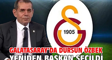 Galatasaray’da Dursun Özbek yeniden başkan seçildi