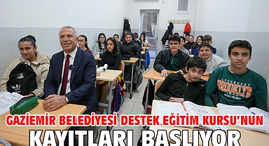 Gaziemir Belediyesi Destek Eğitim Kursu’nun kayıtları başlıyor