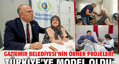 Gaziemir Belediyesi’nin örnek projeleri Türkiye’ye model oldu