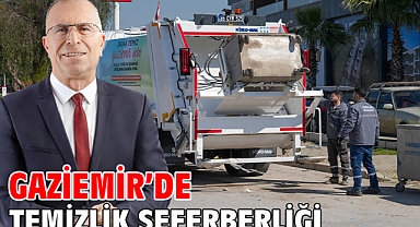 Gaziemir’de temizlik seferberliği