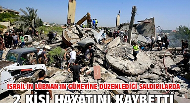 İsrail'in Lübnan'ın güneyine düzenlediği saldırılarda 2 kişi hayatını kaybetti
