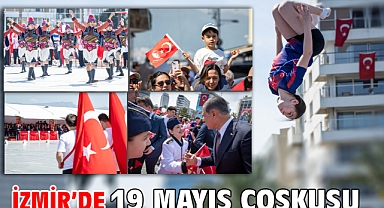 İzmir’de 19 Mayıs coşkusu