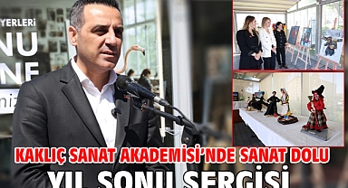 Kaklıç Sanat Akademisi’nde Sanat Dolu Yıl Sonu Sergisi