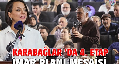 Karabağlar ’da 4. Etap İmar Planı Mesaisi