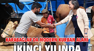 Karabağlar'da Modern Kurban Alanı İkinci Yılında