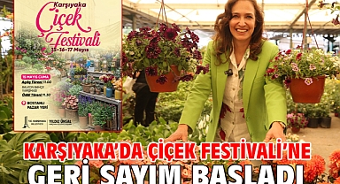 Karşıyaka’da Çiçek Festivali’ne geri sayım başladı!