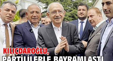 Kılıçdaroğlu, partililerle bayramlaştı