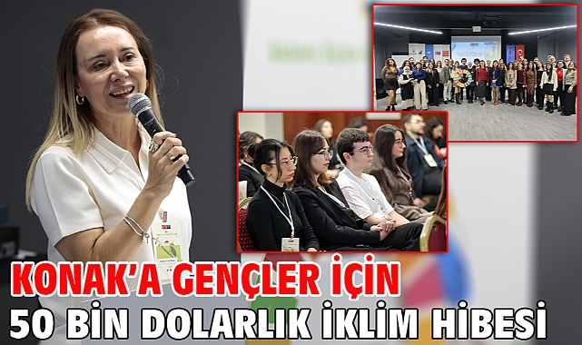 Konak’a gençler için 50 bin dolarlık iklim hibesi