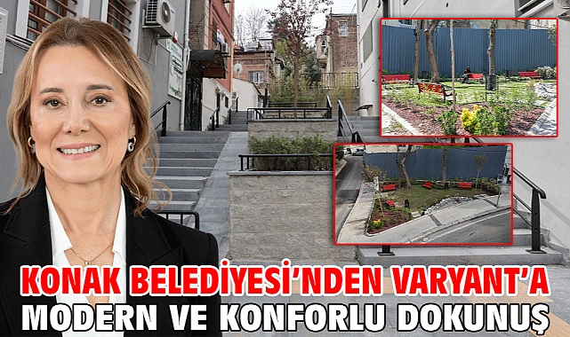 Konak Belediyesi’nden Varyant’a modern ve konforlu dokunuş
