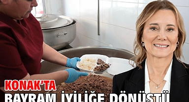Konak'ta bayram iyiliğe dönüştü