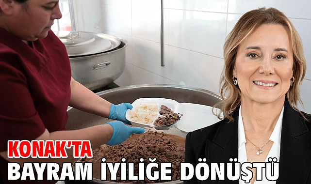 Konak'ta bayram iyiliğe dönüştü