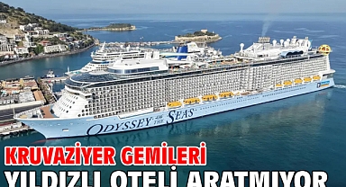 Kruvaziyer gemileri 5 yıldızlı oteli aratmıyor