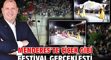 Menderes’te Çiçek Gibi Festival Gerçekleşti
