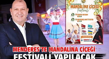 Menderes'te Mandalina Çiçeği Festivali Yapılacak
